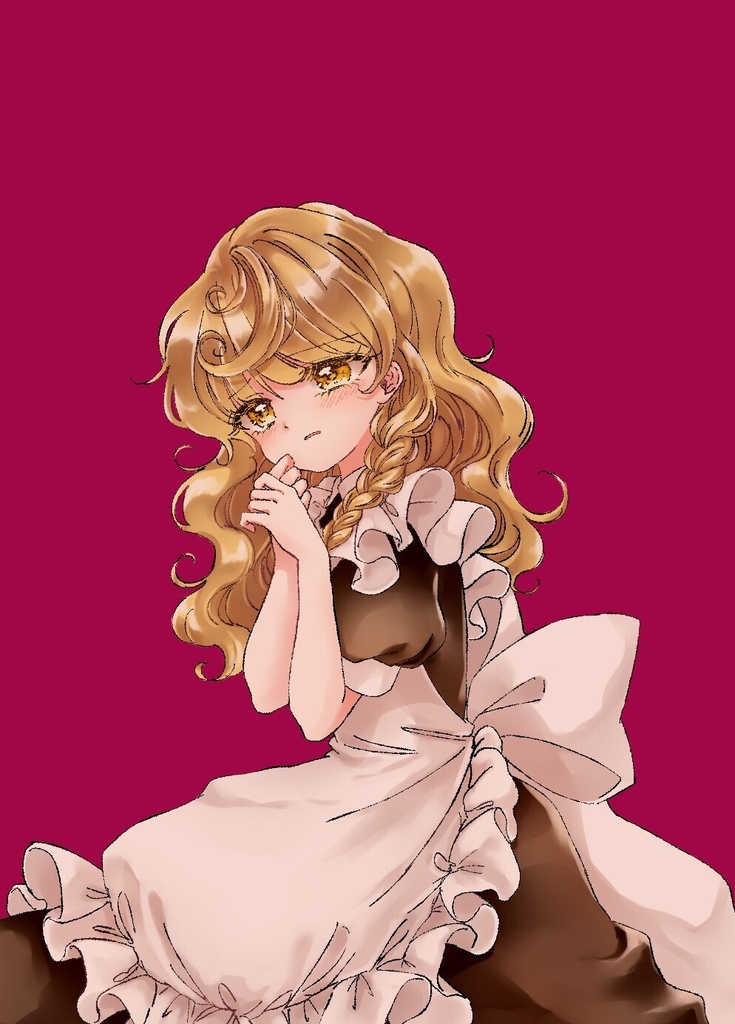 Marisa on White Day Card