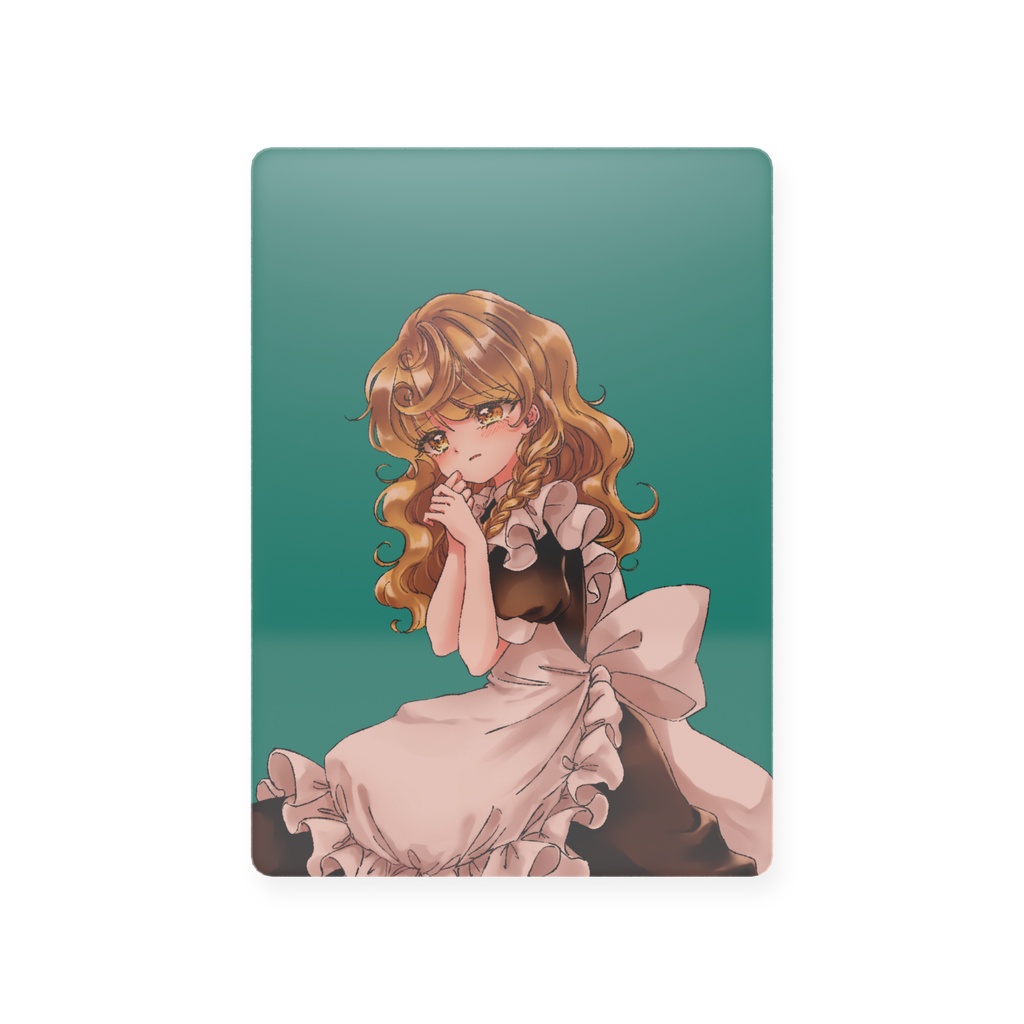 Marisa on White Day Card