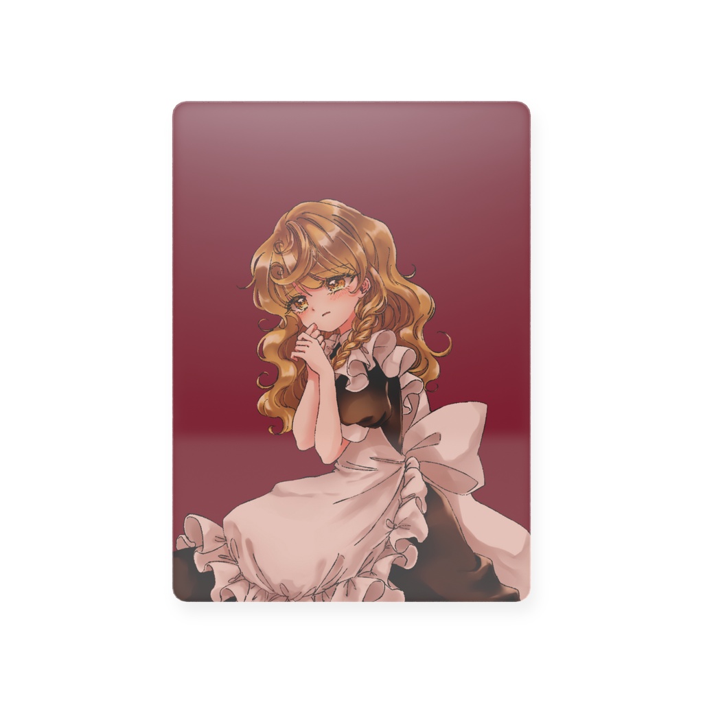 Marisa on White Day Card