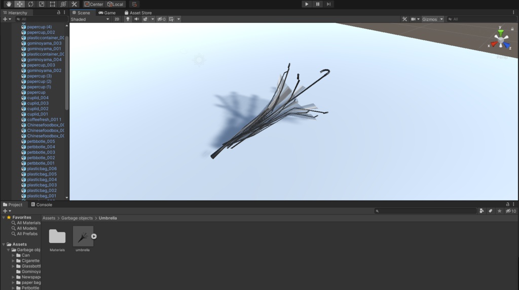 街中のゴミ 3Dモデル 53種類 マテリアル 25種類 全部入りパック