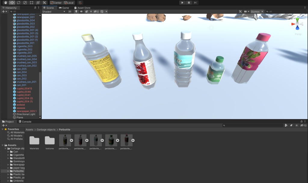 街中のゴミ 3Dモデル 53種類 マテリアル 25種類 全部入りパック