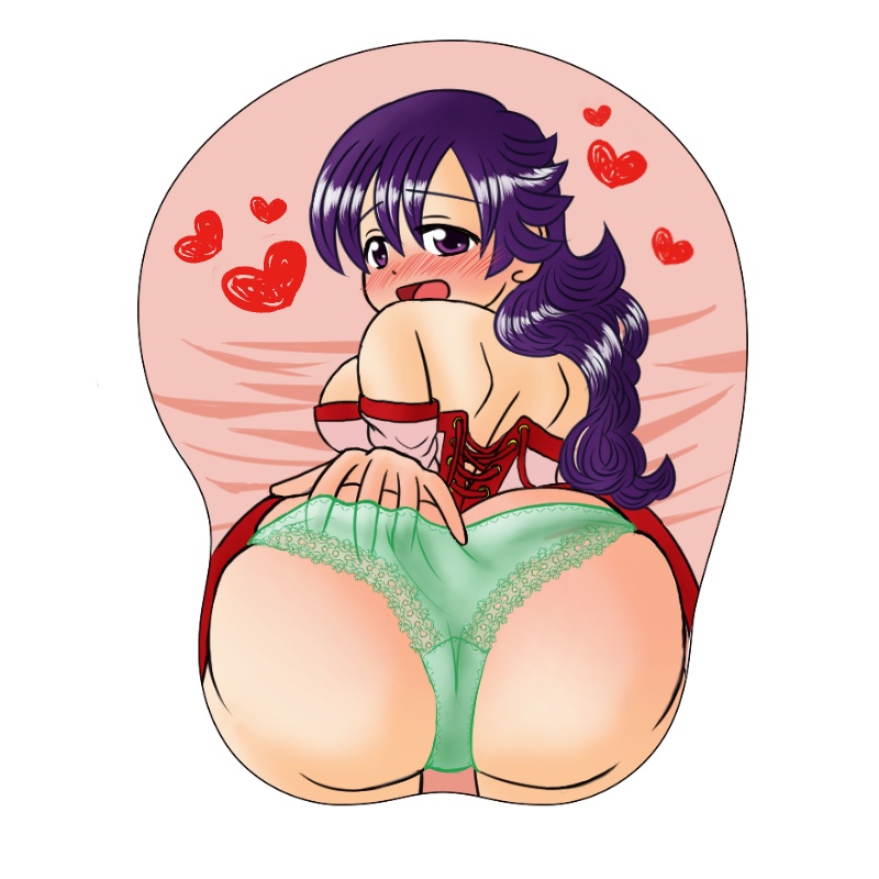 アリシアちゃんおしりミニマウスパッドキーチェーン