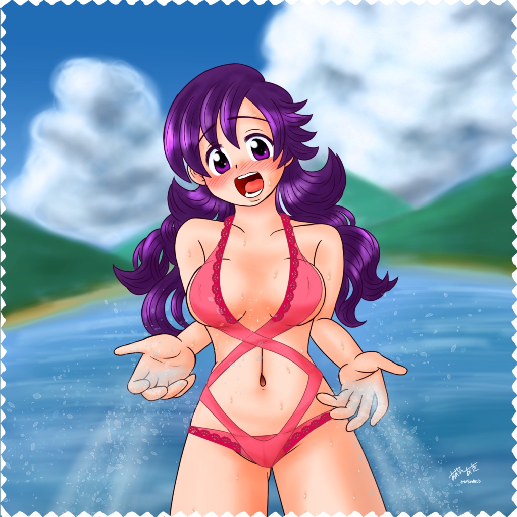 【送料無料】アリシアちゃんのあぶない眼鏡拭き 『こいつは最高だぜ★』【条件あり】