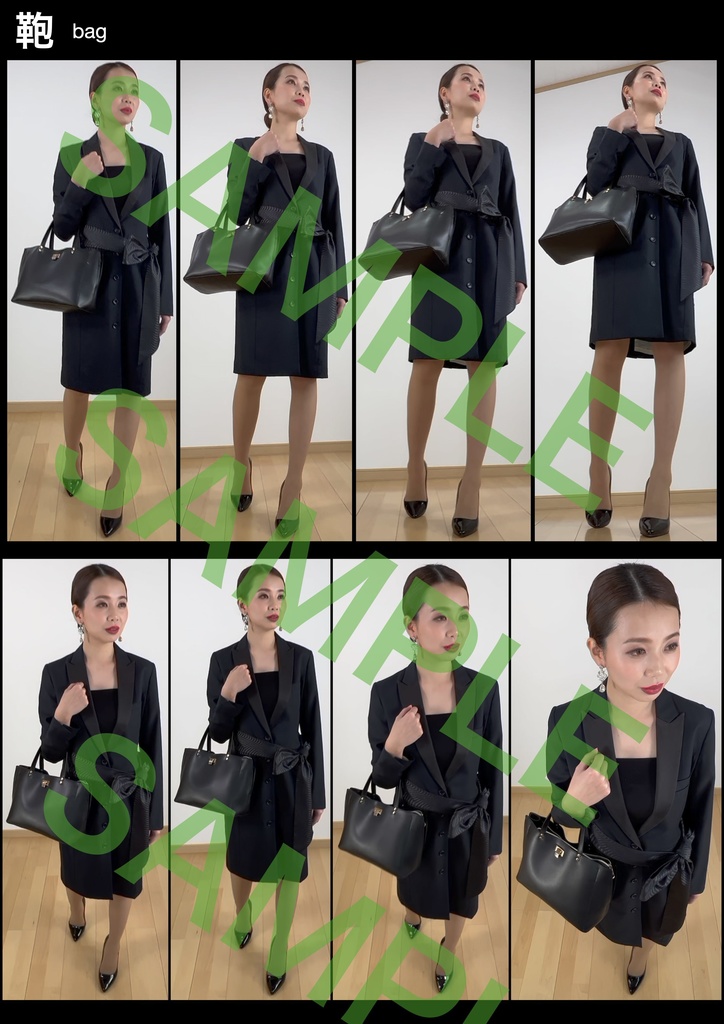 アニメ私塾ポーズ集⑥ 177体収録 スーツ※ダウンロード商品