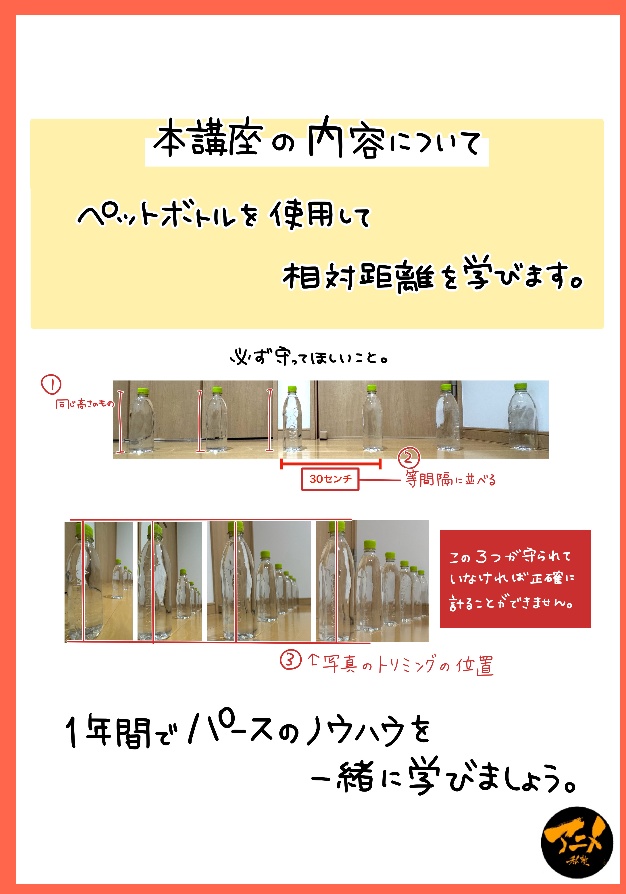 240420パース講座「相対距離」※ダウンロード商品+解説限定YouTubeQRコード付き(102分)