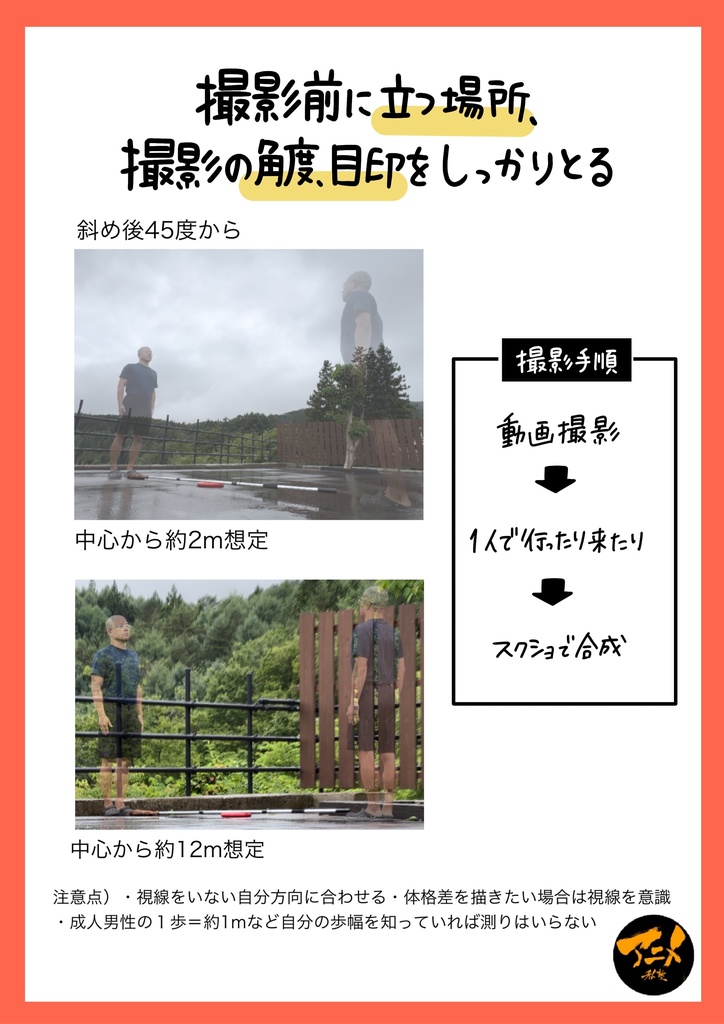 240713パース講座「向かい合う2人」※ダウンロード商品+解説限定YouTubeQRコード付き(96分)