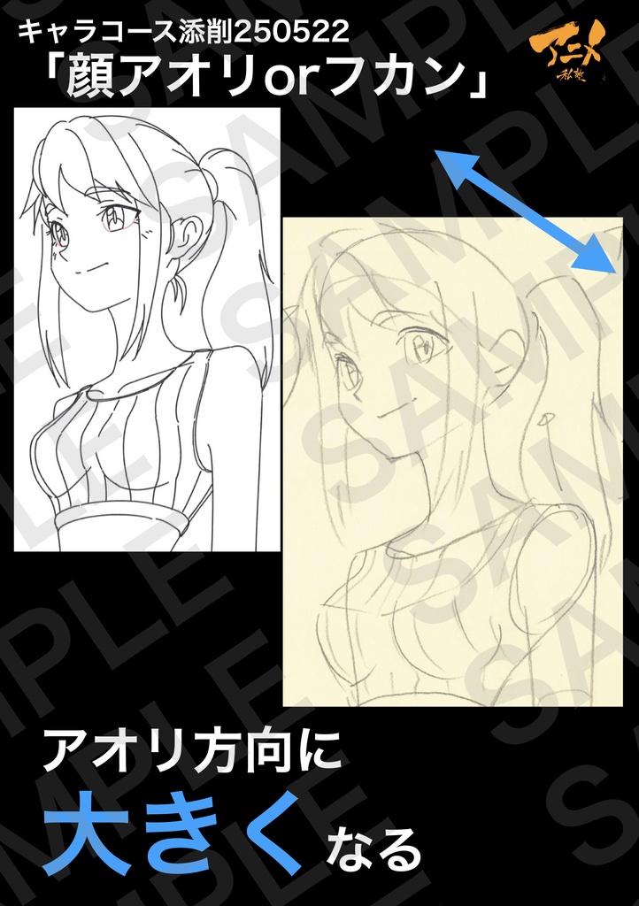 アニメ私塾2025年キャラコース添削集まとめ240点※DL商品