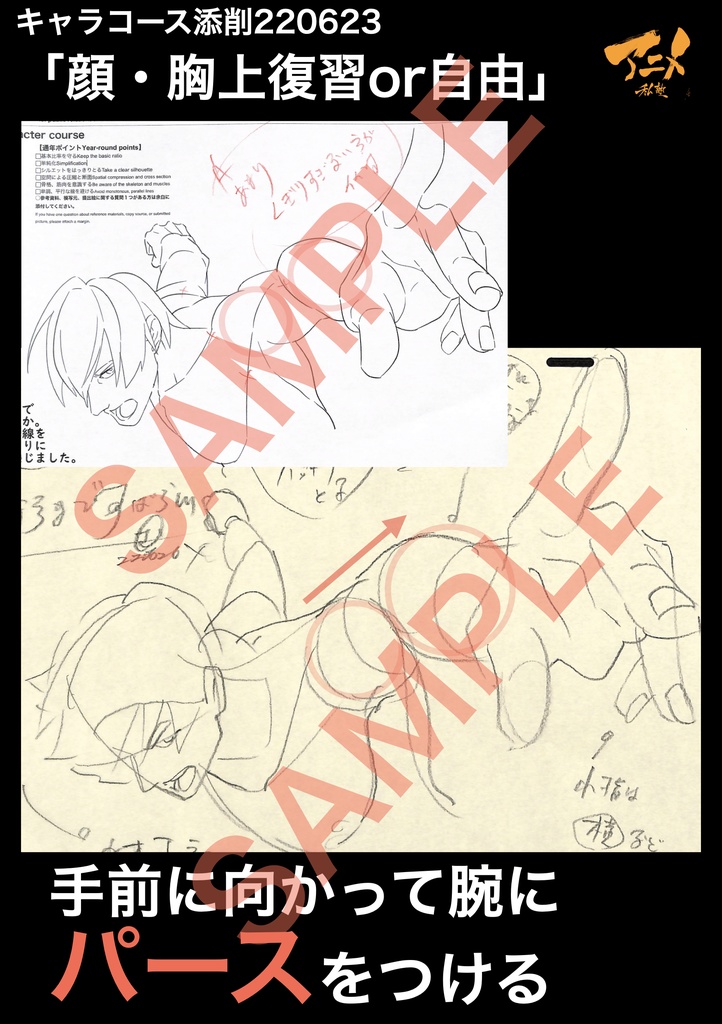 【GW61%OFF限定】アニメ私塾4年分 2022~2025年キャラコース添削集まとめ全958点+解説動画YouTubeQRコード付き(合計20時間以上) ※DL商品
