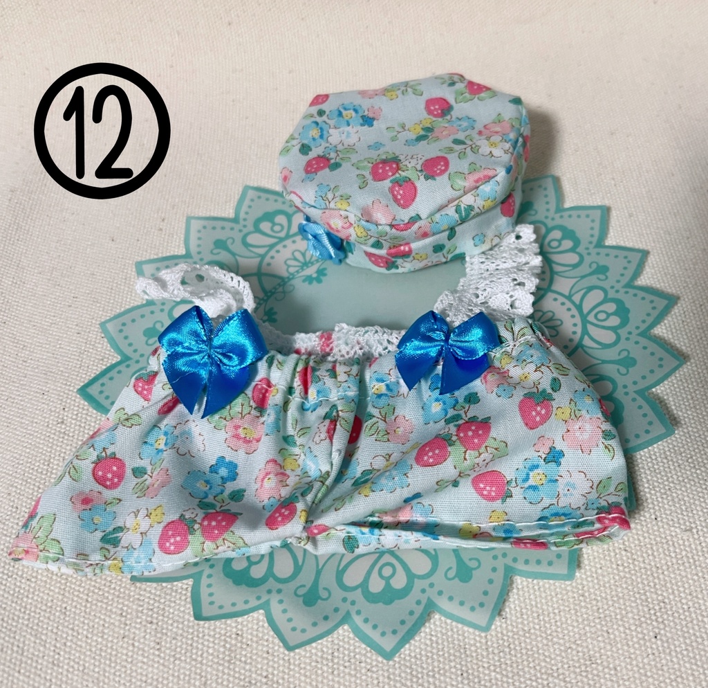 サロペット&ベレー帽のセットアップ(全17種)