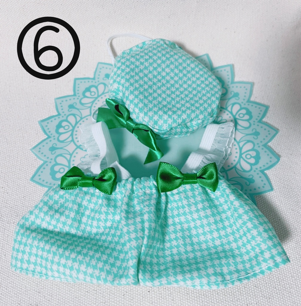 サロペット&ベレー帽のセットアップ(全17種)