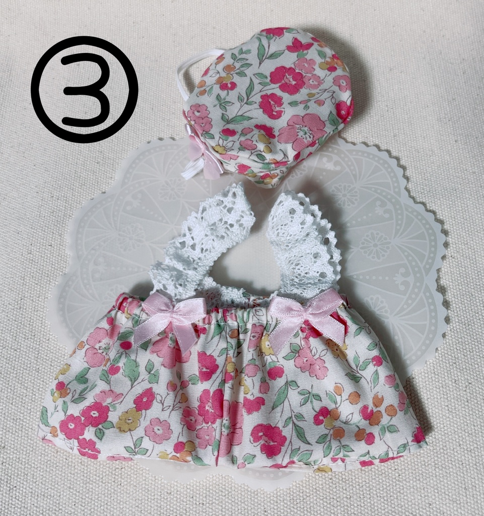 サロペット&ベレー帽のセットアップ(全17種)