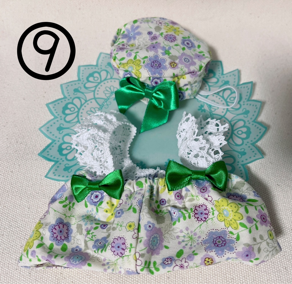 サロペット&ベレー帽のセットアップ(全17種)