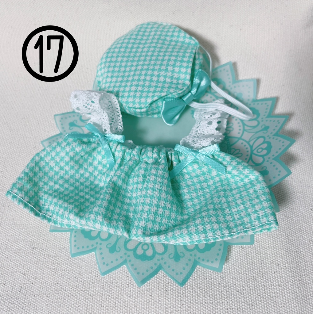 サロペット&ベレー帽のセットアップ(全17種)