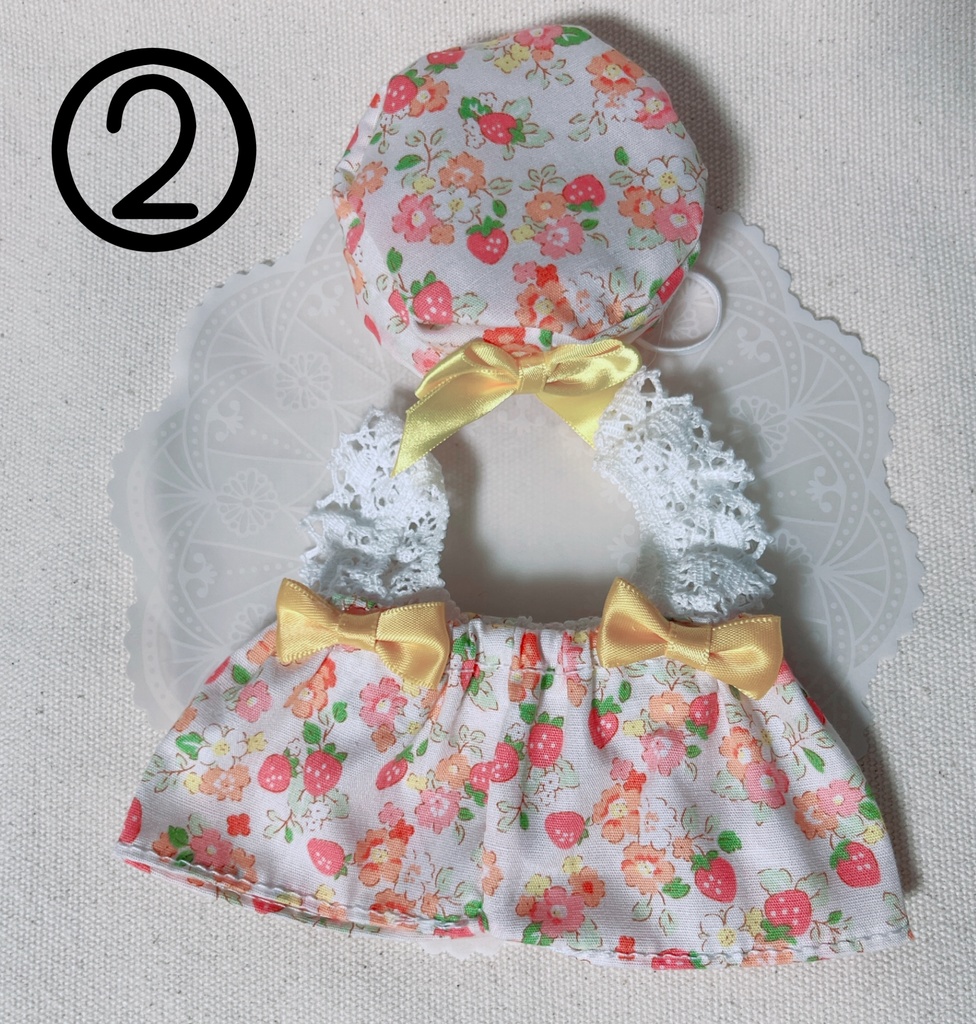 サロペット&ベレー帽のセットアップ(全17種)