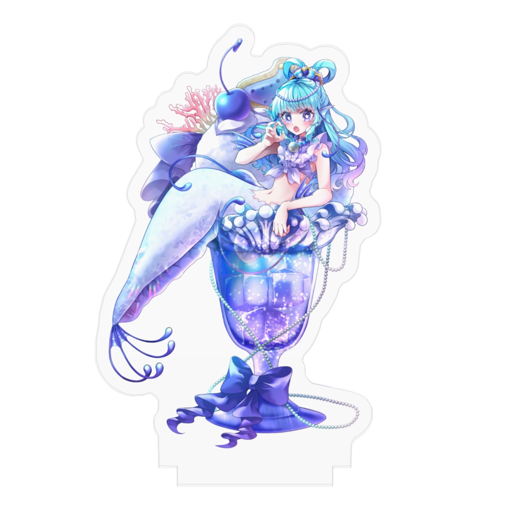 あさぎ人魚verアクリルフィギュア