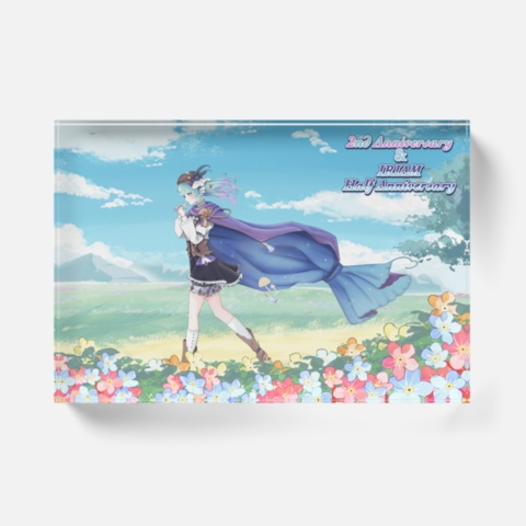 あおすずあさぎAnniversary アクリルブロック(オカリナver)