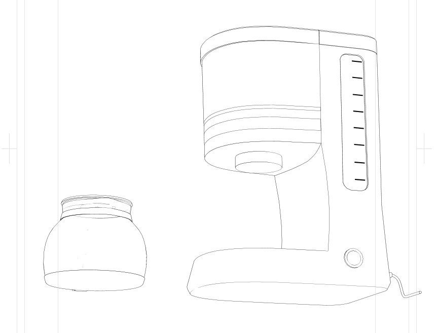 3Dコーヒーメーカー+計量スプーン