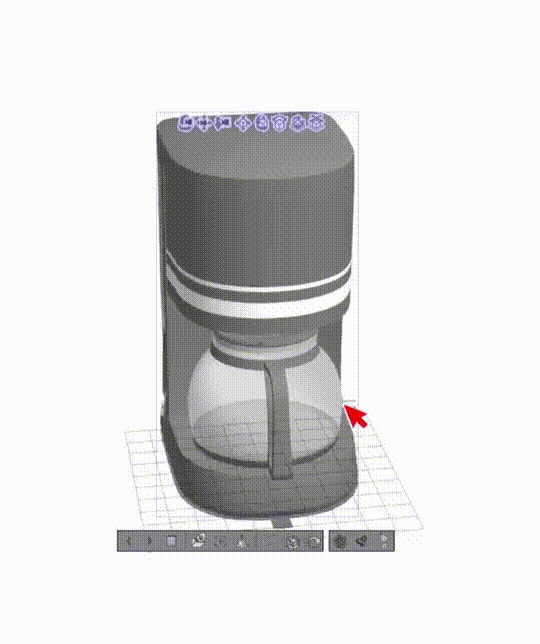 3Dコーヒーメーカー+計量スプーン