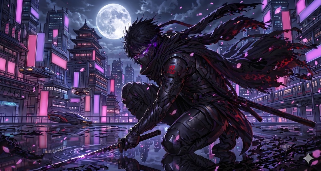 雷鳴散華 (Neon Blossom Strike)