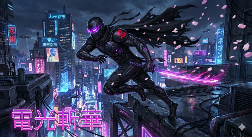 電光斬華 - Lightning Slash Bloom