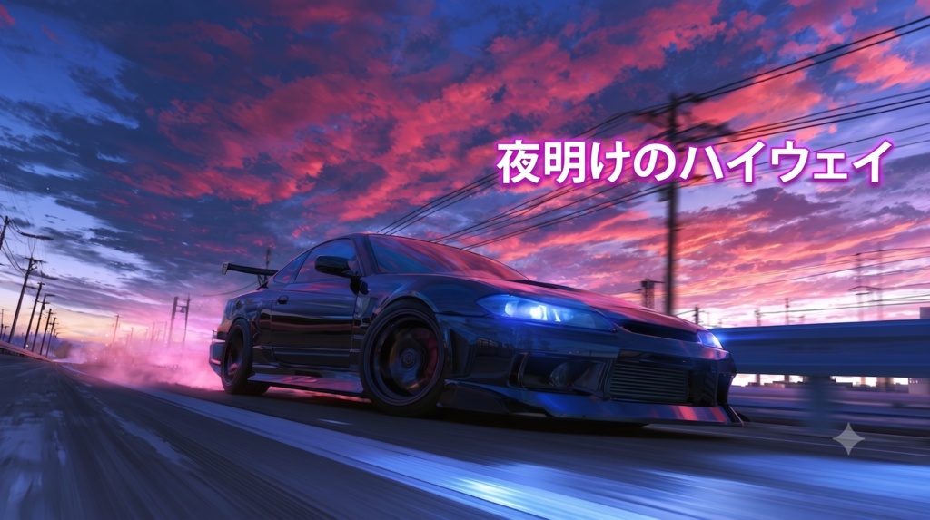 夜明けのハイウェイ