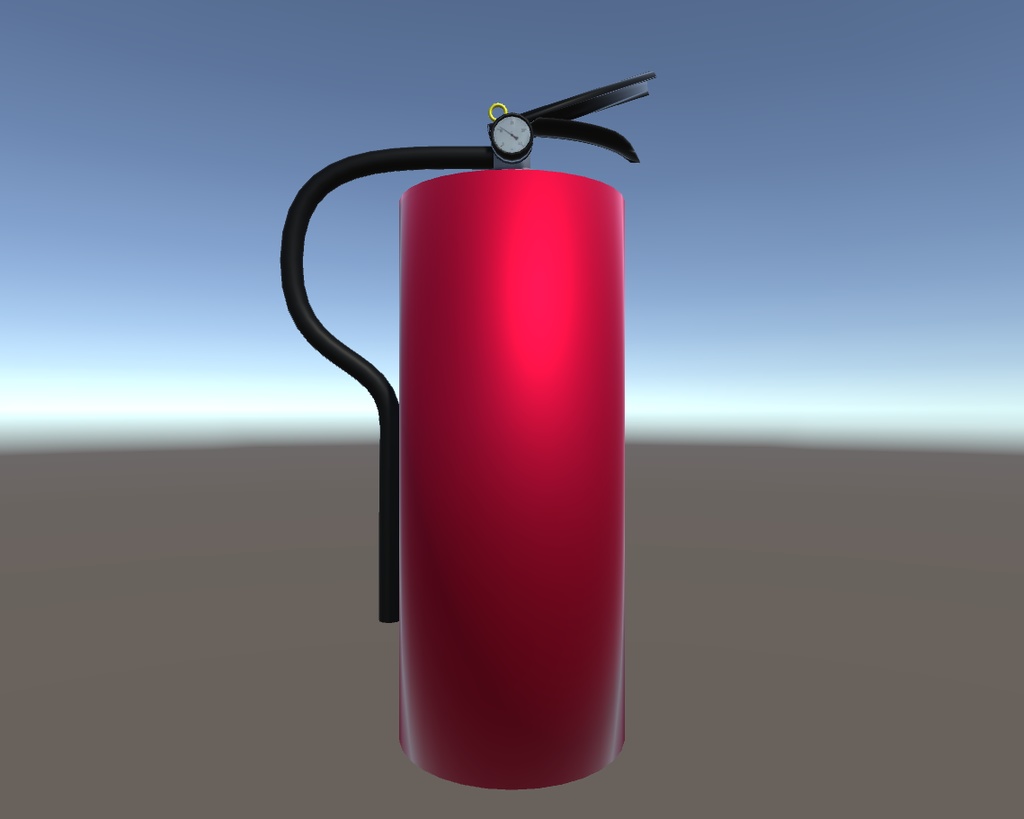 【3Dモデル】消火器