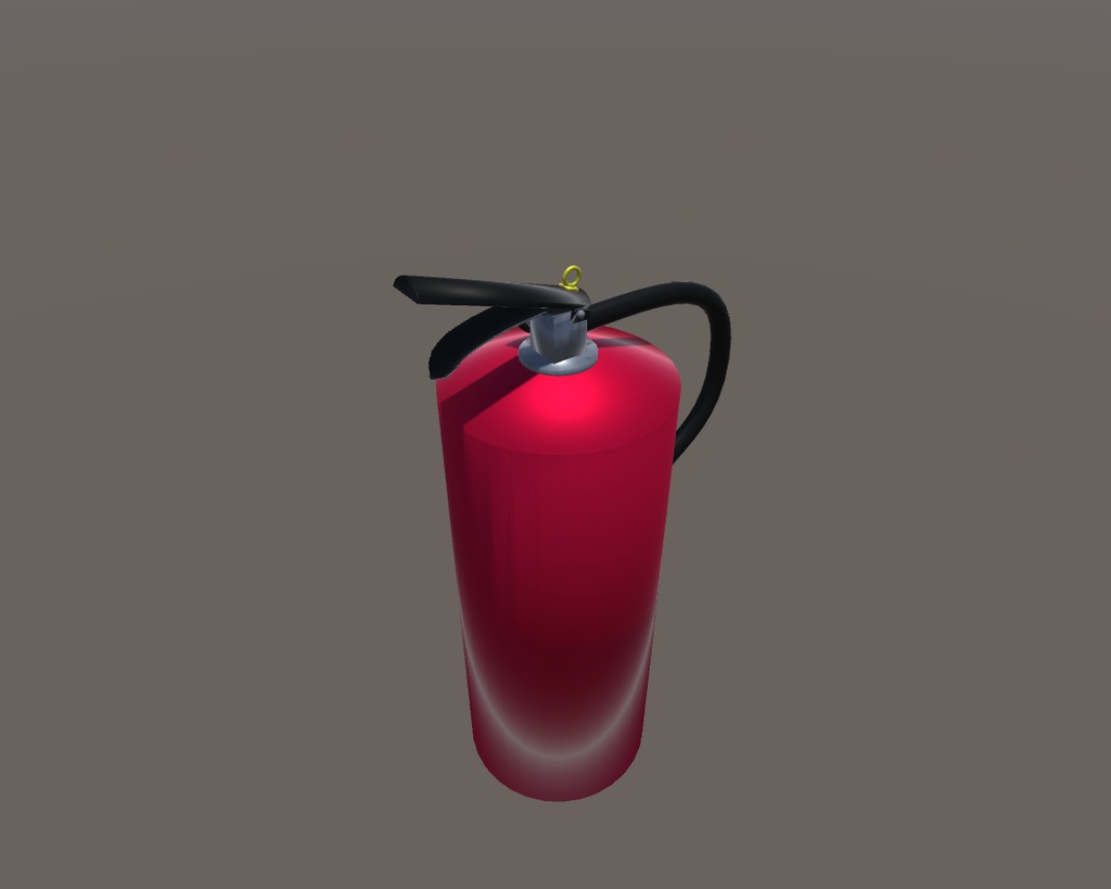 【3Dモデル】消火器