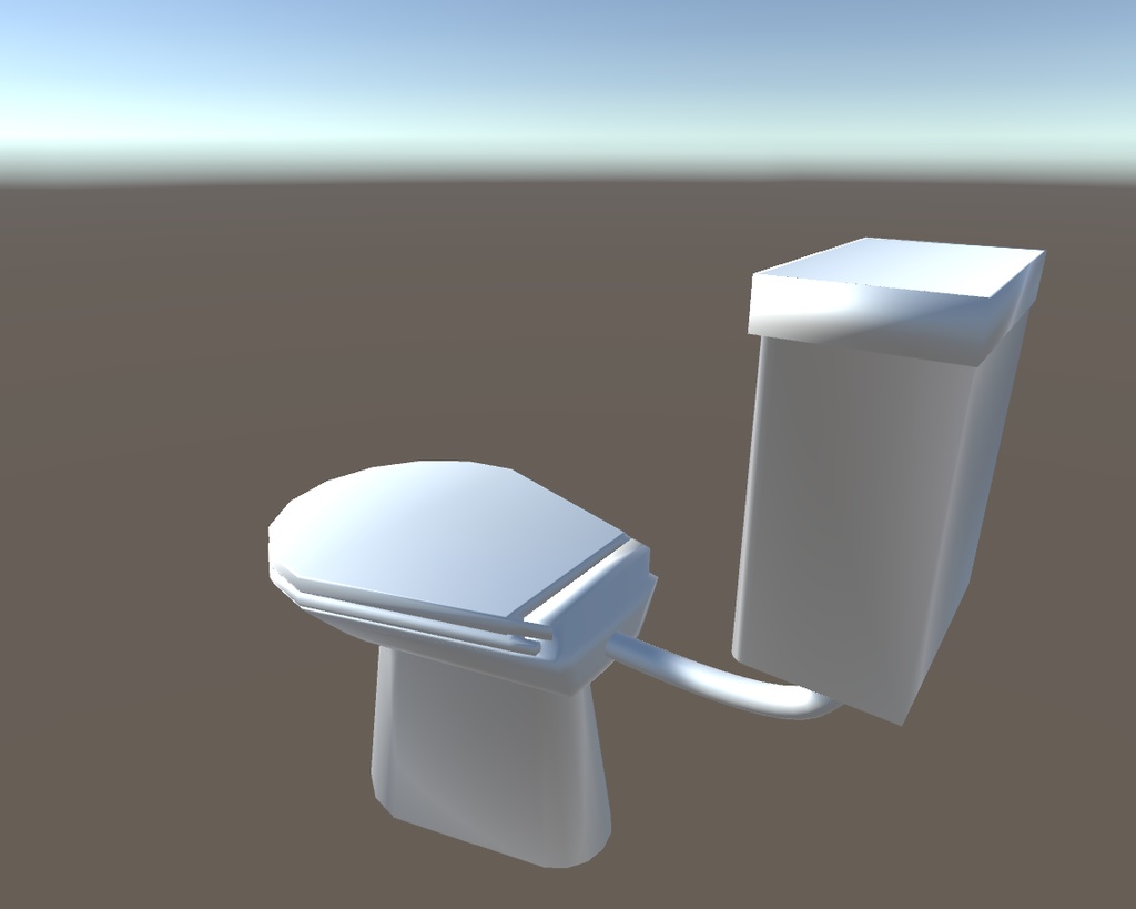 【3Dモデル】トイレ
