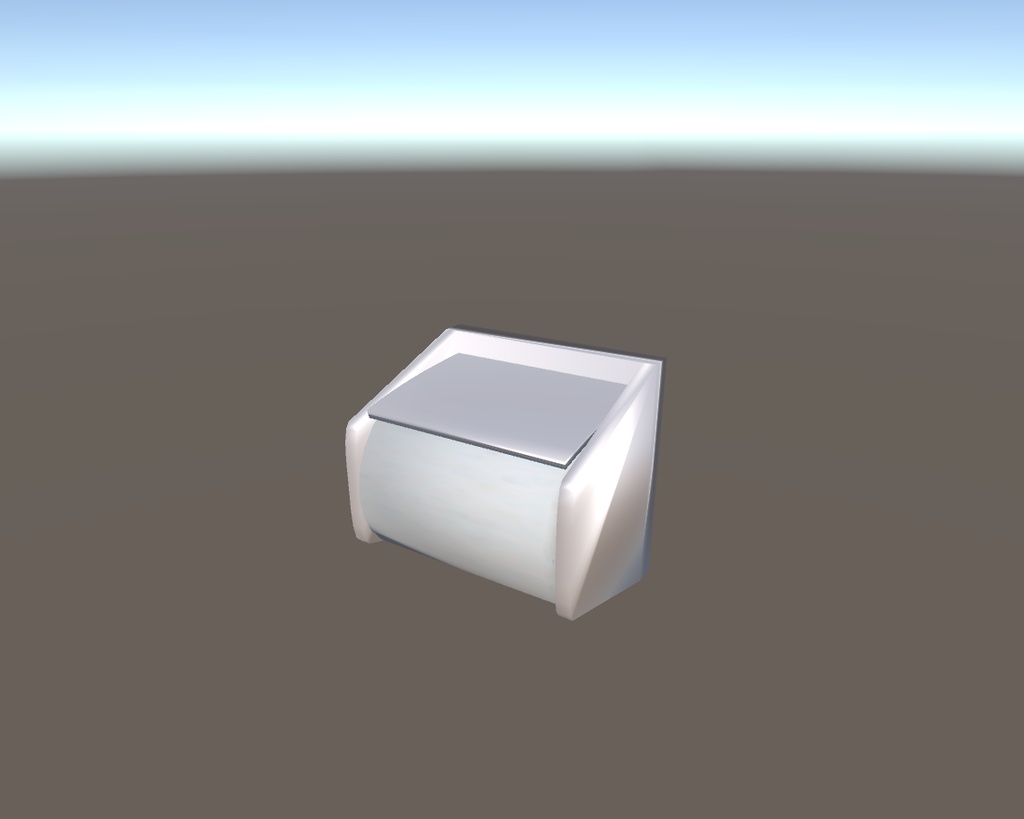 【3Dモデル】トイレットペーパーホルダー