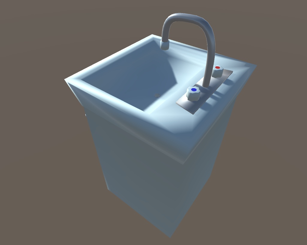 【3Dモデル】洗面台