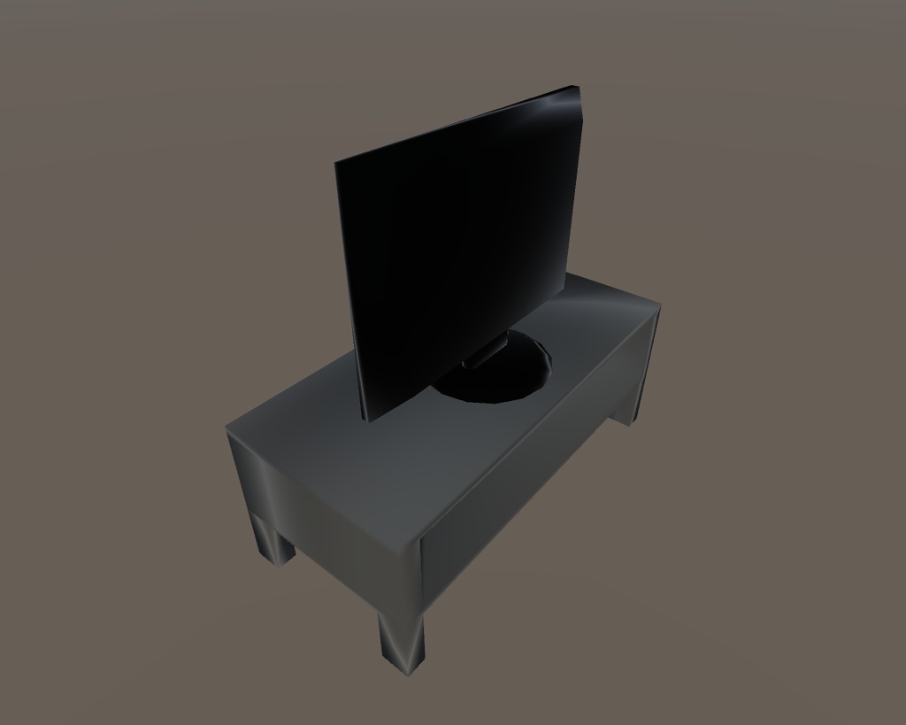 【3Dモデル】薄型テレビ