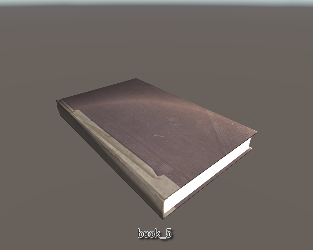 【3Dモデル】本棚