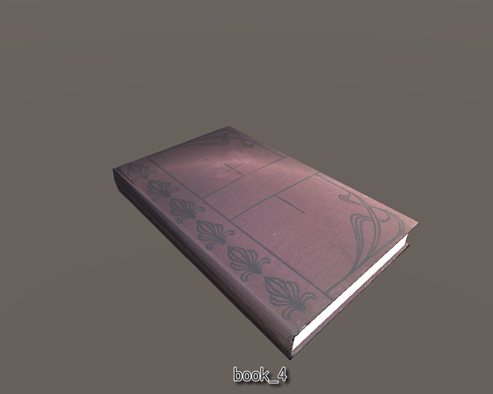 【3Dモデル】本棚