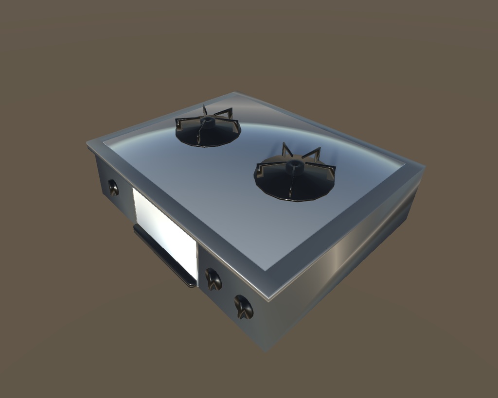 【3Dモデル】コンロ