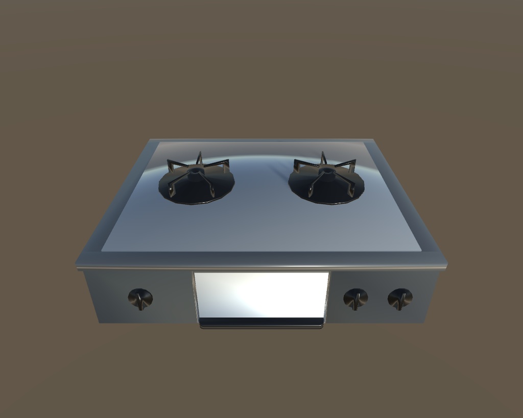【3Dモデル】コンロ