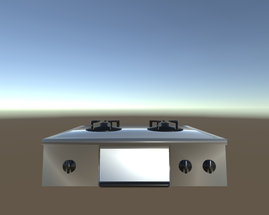 【3Dモデル】コンロ