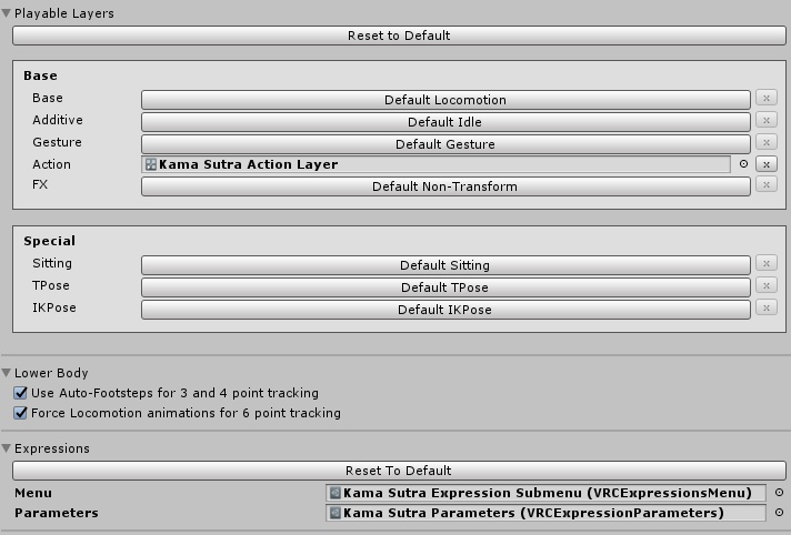 Kama Sutra Adult Animations for VRChat