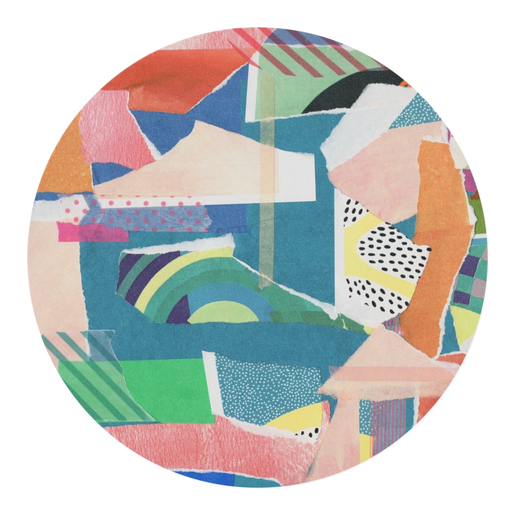 マスキングテープ カットアンドペースト(あおともも)