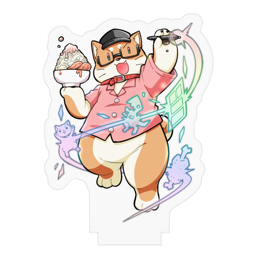 UR山口さぷりアクリルフィギュア