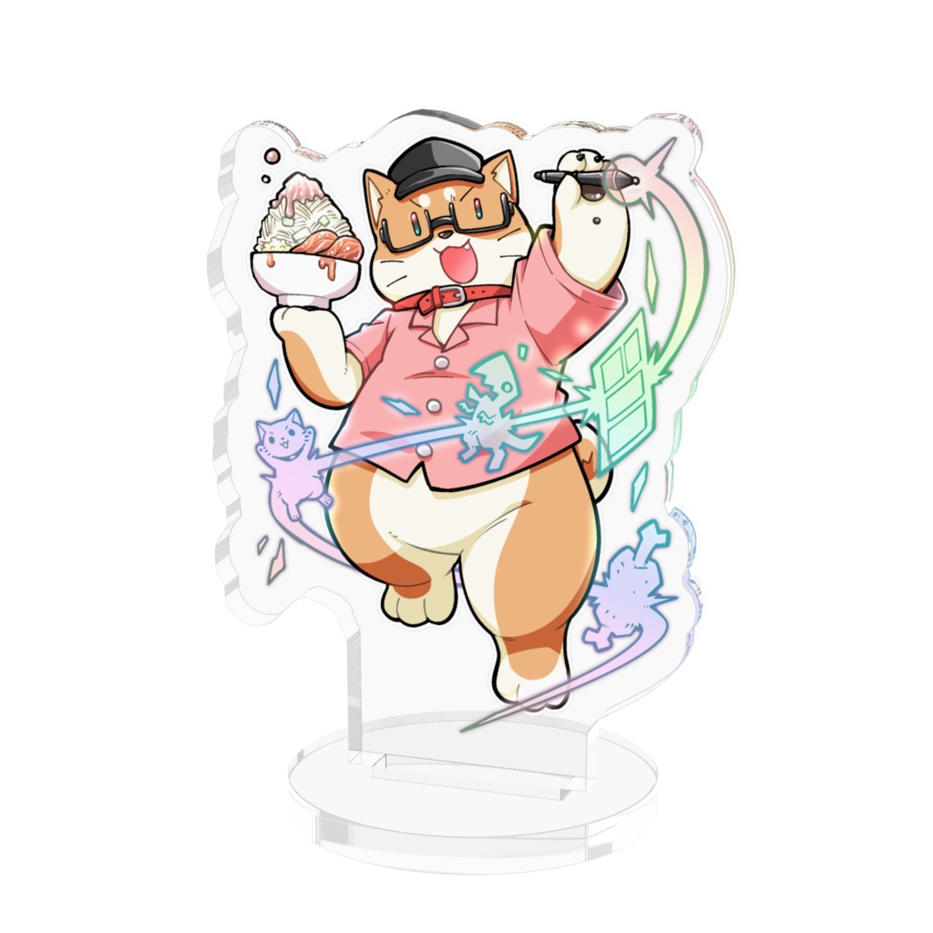 UR山口さぷりアクリルフィギュア