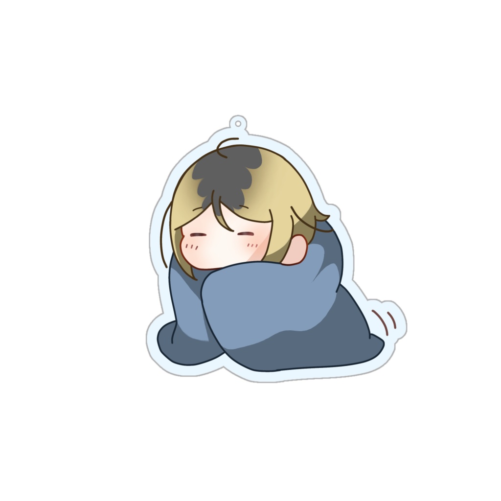おふとんアクキー