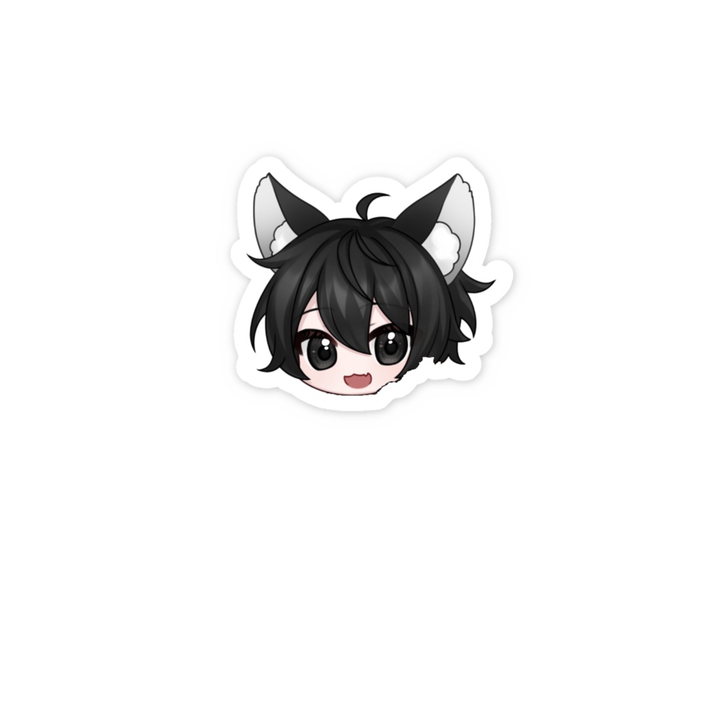 スマホステッカー(顔)