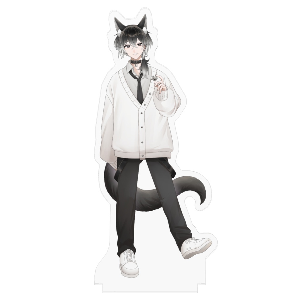 らきあす(新衣装)アクリルフィギア 100x100㎜