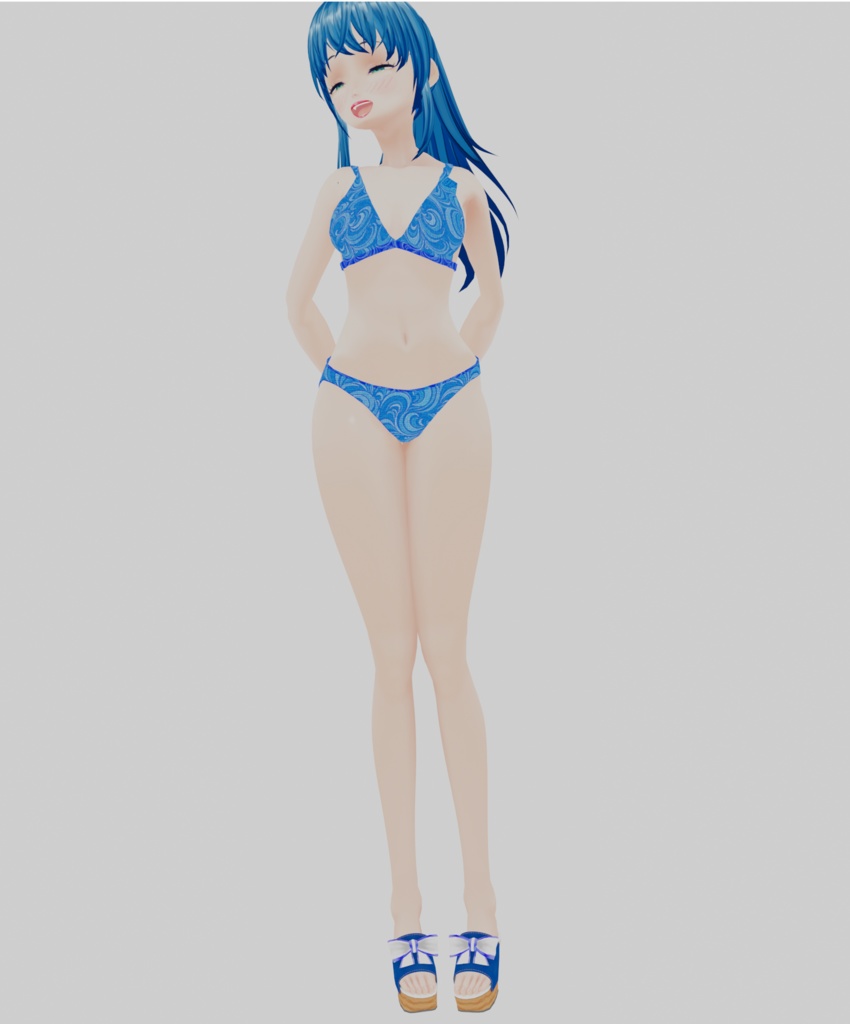 FULL AVATAR - Harumi + Bikini + beach shoes