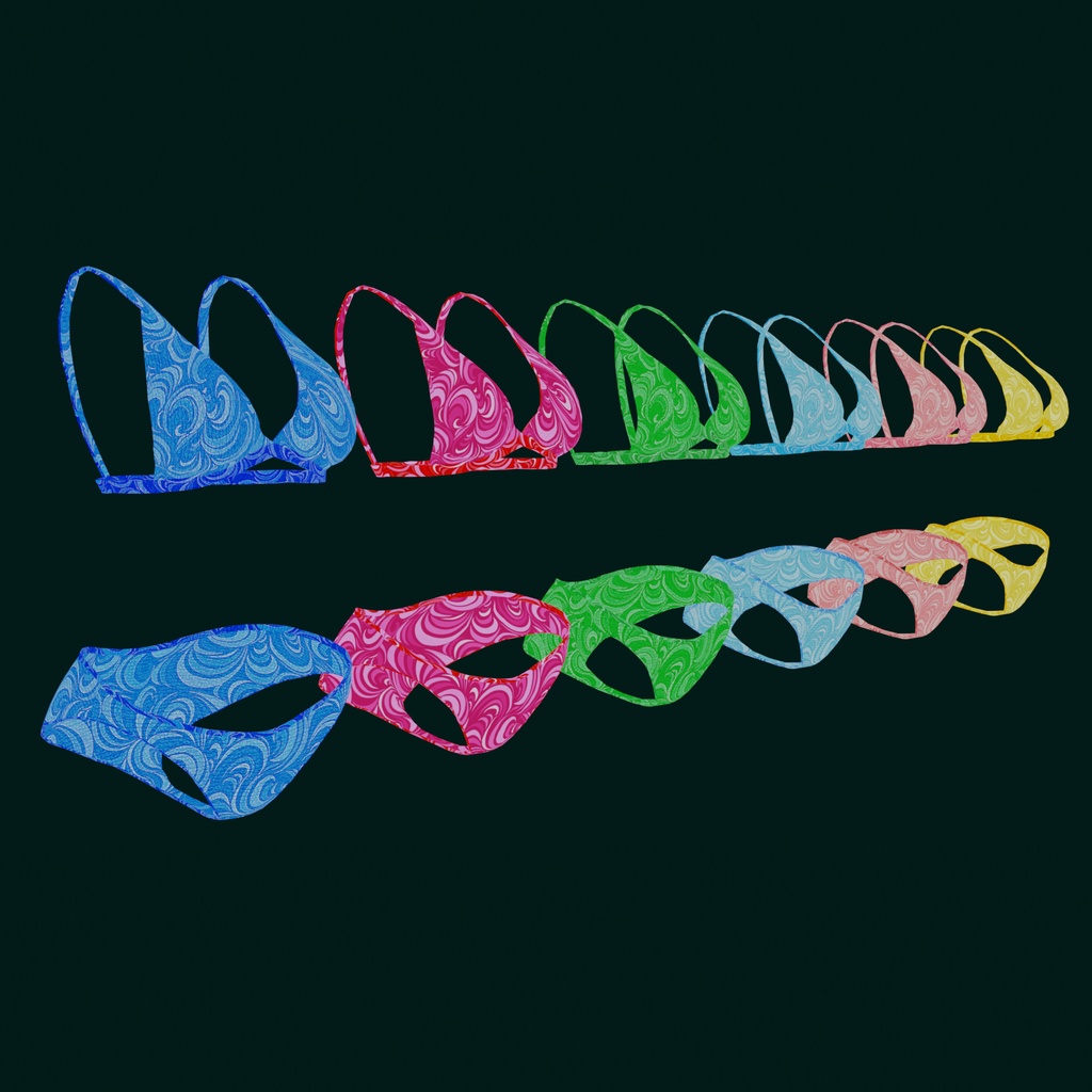 FULL AVATAR - Harumi + Bikini + beach shoes