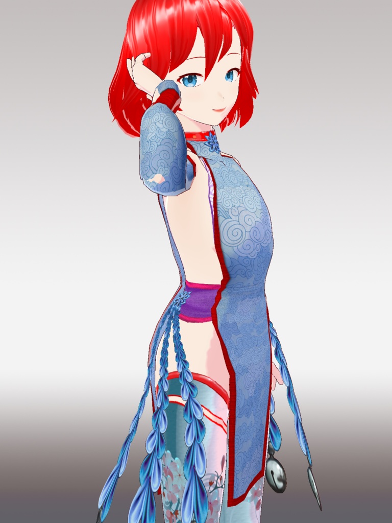 Tamara red hair - full avatar