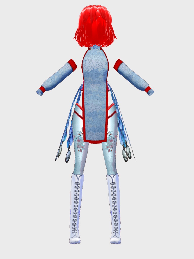 Tamara red hair - full avatar