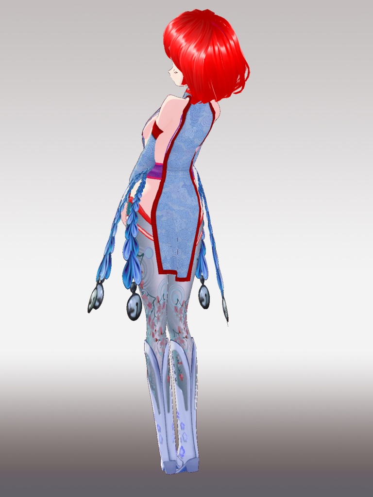 Tamara red hair - full avatar