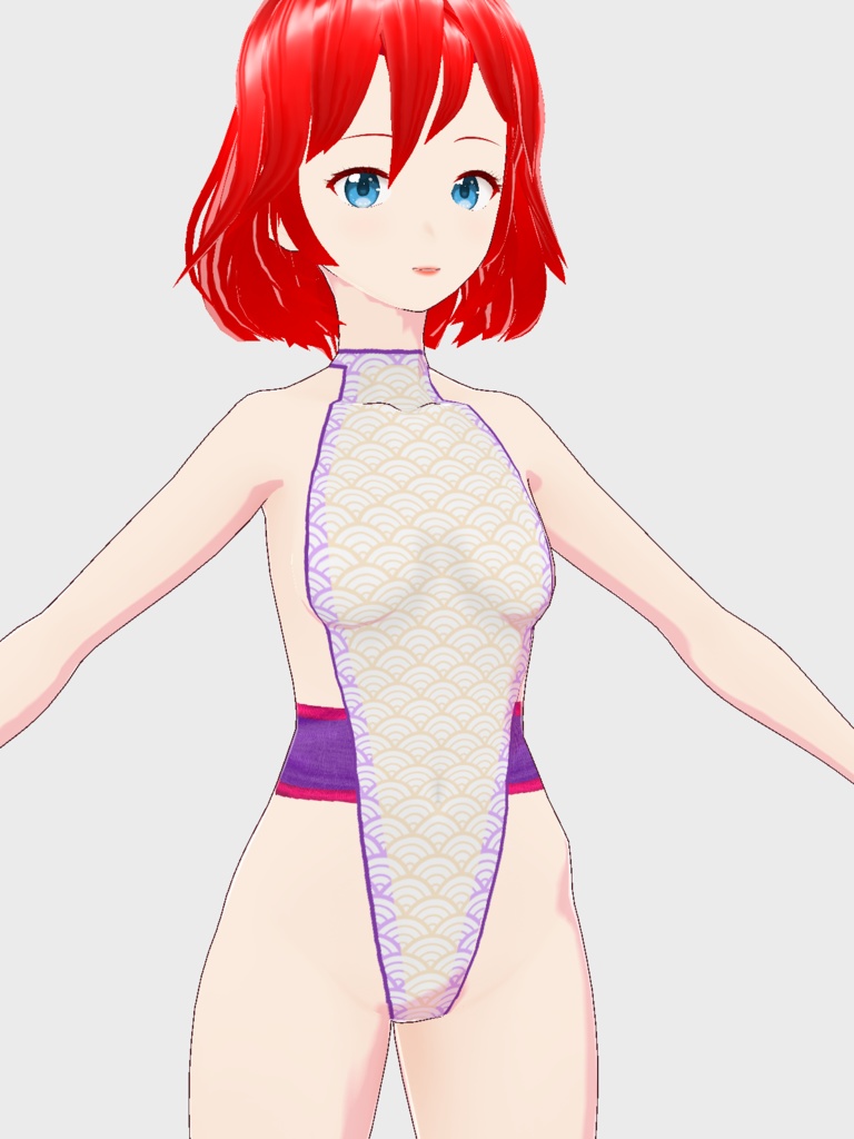 Tamara red hair - full avatar