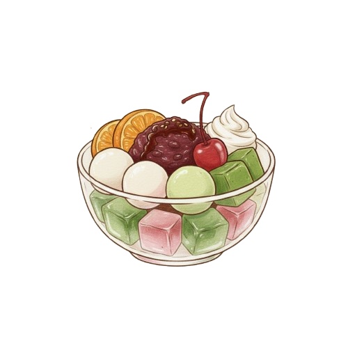 手描き風で温かみのある日本の「食」クリップアート20点セット(PNG背景透過)